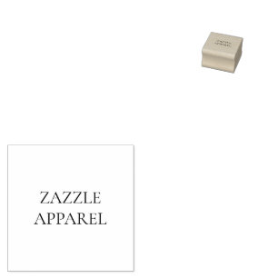 Zazzle Apparel Sort Draft frimärke Stämpel