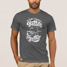 Zazzle bättre och tillsammans T-Shirt