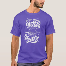 Zazzle bättre och tillsammans T-Shirt