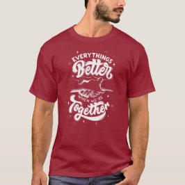 Zazzle bättre & Tillsammans T-Shirt