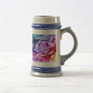 Zazzle beställnings- öl Stein 18oz Sejdel
