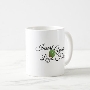 Zazzle din Logotyp här Kaffe Mugg