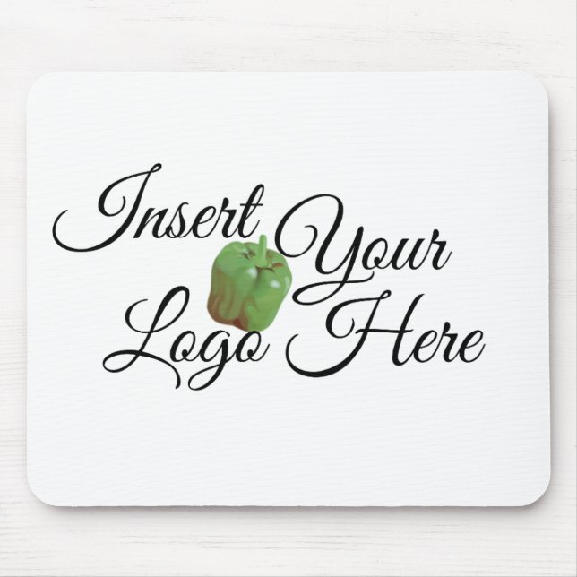 Zazzle Din Logotyp Här Musmatta (Framsidan)
