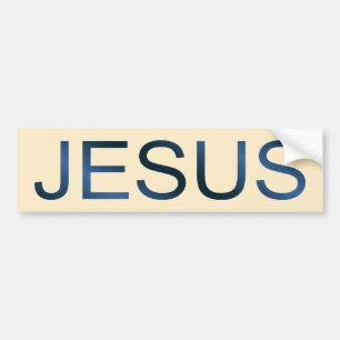 ZAZZLE_Jesus Bildekal