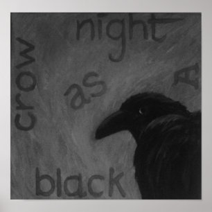 zazzle-kråka poster