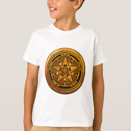 Zazzle - manlig guld- pentacle-noback tee shirt