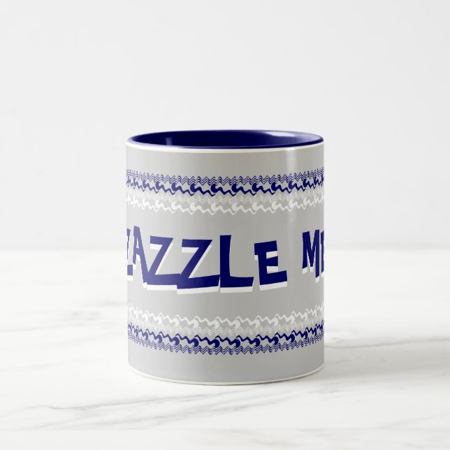 Zazzle Me Blue Mugg (Center)