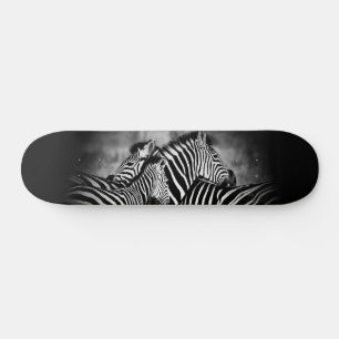 Zazzle of Zebra Mini Skateboard Bräda 18,5 Cm