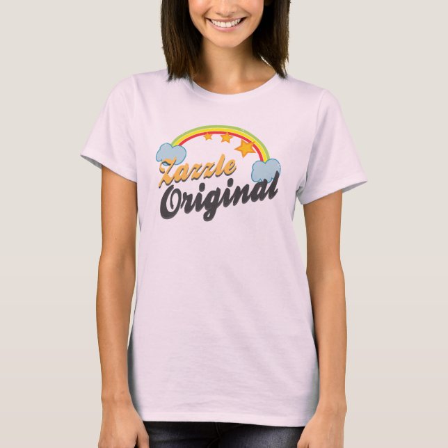 Zazzle Original Tee Shirt (Framsida)