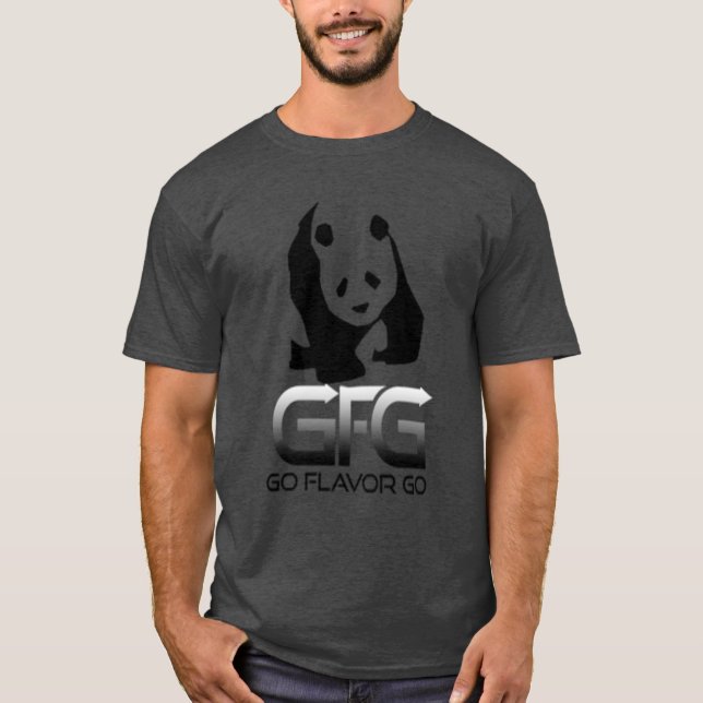 Zazzle Panda Bear T-Shirt Vild Syndication W.S. (Framsida)