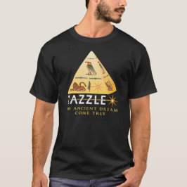 Zazzle pyramid t-shirt
