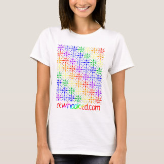 Zazzle regnbågekaskad tee shirt