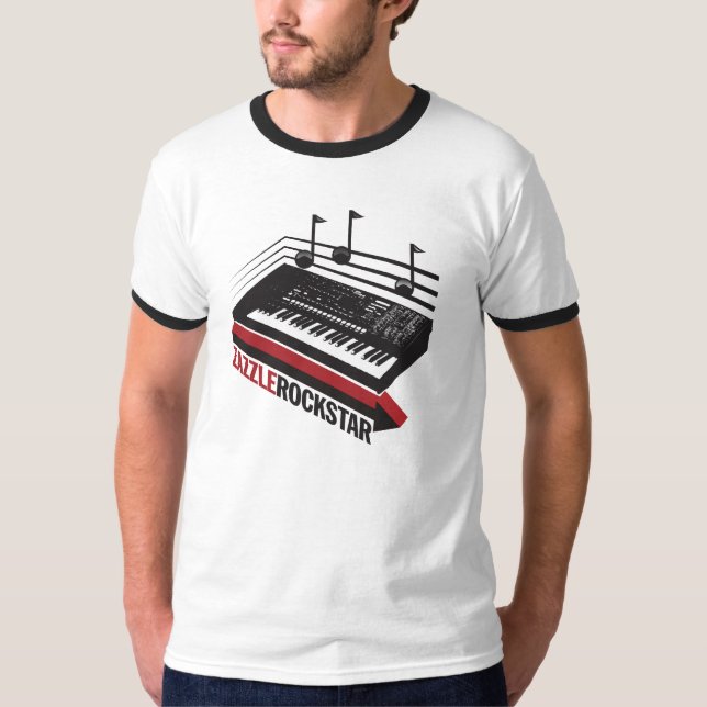 Zazzle Rockstar Tröja (Framsida)