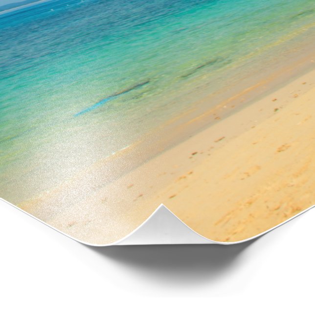 Zazzle sommar njut av kanvastrycket fototryck (Hörn)