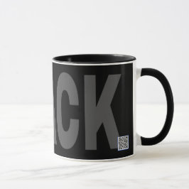Zazzle svartmugg mugg