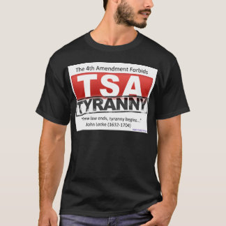 Zazzle TSA Tyranny avbildar T Shirt