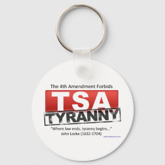 Zazzle TSA Tyranny Image Nyckelring