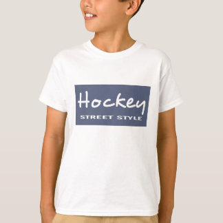 Zazzle Unisex Kids Hockey LS Tee Shirt