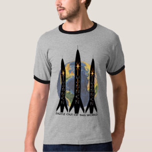 ZAZZLE UT UR DENNA VÄRLD av SHARON SHARPE T Shirt