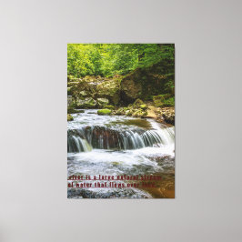 Zazzle vatten naturmåtduva canvastryck