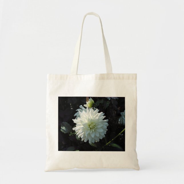 zazzle_white_blomma tygkasse (Framsidan)