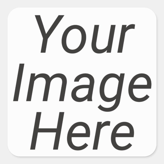 zazzle_wrappingpaper-tiled_YIH Fyrkantigt Klistermärke (Framsida)