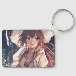 Zazzles Trendig - unika akryliska nyckelkedjekonst Nyckelring