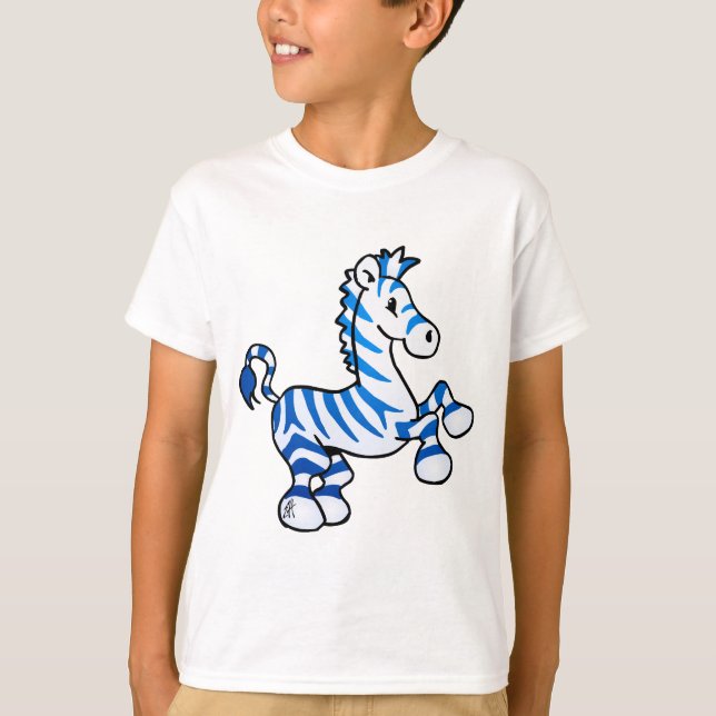 Zazzling sebra tee shirt (Framsida)