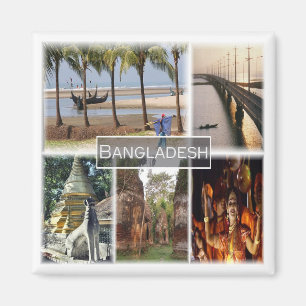zBD007 BANGLADESH, Asien, Fridge Magnet