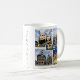 zBE008 ANTWERP Belgium Kaffemugg