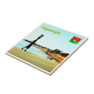 zBF008 OUAGADOUGOU, Burkina Faso Kakelplatta
