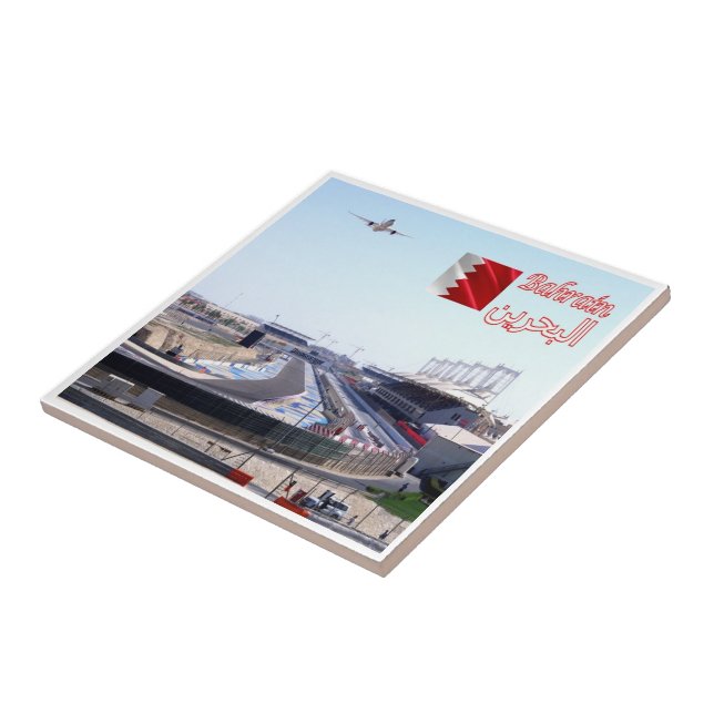 zBH005 RAKA Internationell-kretsen, Bahrain Kakelplatta (Sidan)