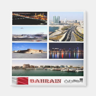 zBH010 BAHRAIN, Asien, Fridge Magnet