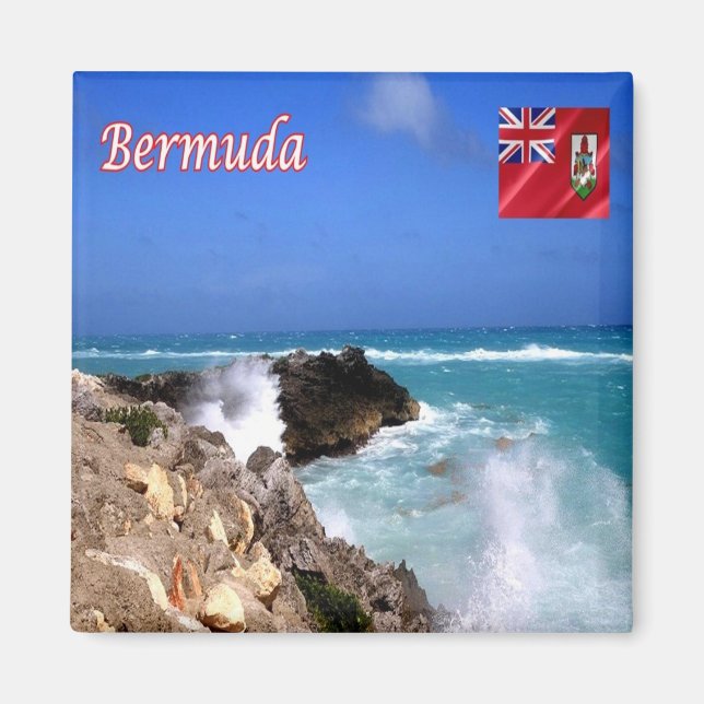 zBM009 BERMUDA, Tropical Storm Jose, Fridge Magnet (Framsidan)