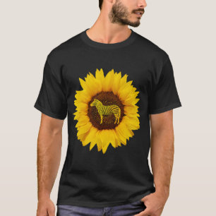 Zbra för kvinnor i Manar Donkey Horse Animal Solro T Shirt