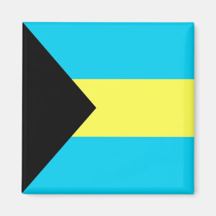 zBS001 BAHAMAS, Flagga, Amerika, Fridge Magnet