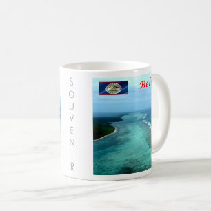 zBZ005 BELIZE Barrier Reef, Amerika Kaffemugg