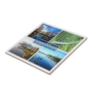 zCA008 VANCOUVER mosaic, Kanada, Amerika, Kakelplatta