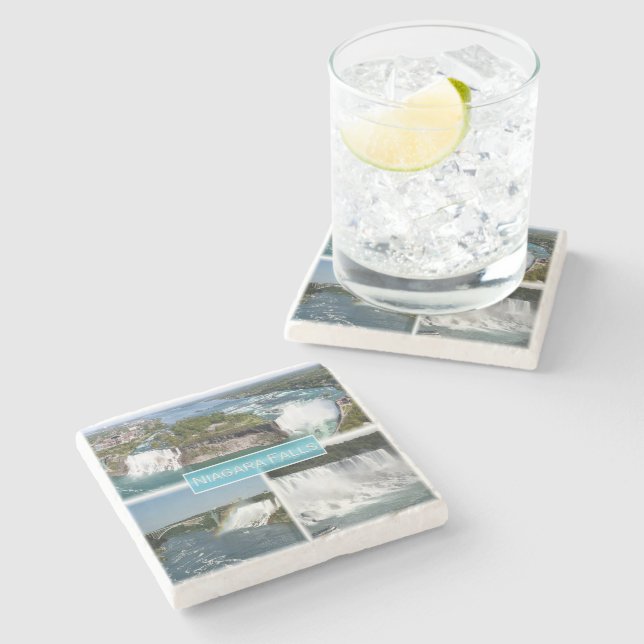 zCA012 NIAGARA FALLS från Rainbow bridge, Stenunderlägg (Sidan)