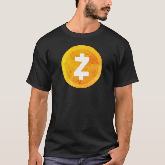 zcash icon stil T-Shirt (Framsida)