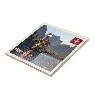 zCH029 MONTREAUX Schweiz - Kakelplatta