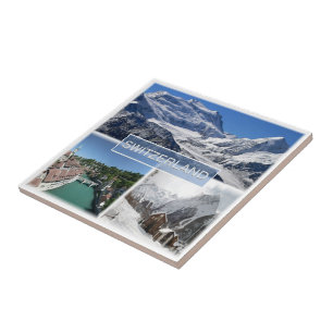 zCH041 Schweiz, Europa. Kakelplatta