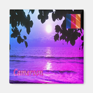 zCM010 CAMEROON, Panorama, Afrika, Fridge Magnet