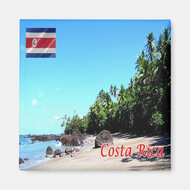 zCR019 COSTA RICA, Corcovado National Park, Fridge Magnet (Framsidan)