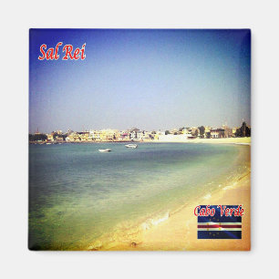 zCV021 SAL REI Pamorama, Kap Verde, Afrika, Fridge Magnet