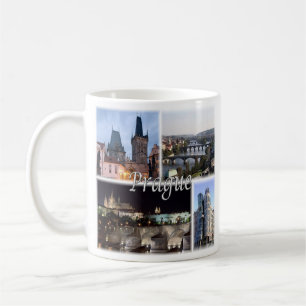 zCZ005 PRAGUE Tjeckien, Kaffemugg
