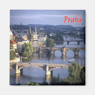 zCZ021 PRAGUE Tjeckien - Fridge Magnet