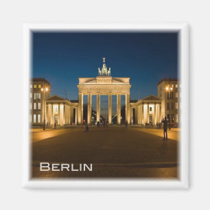zDE019 BERLIN Brandenburger Tor Tyskland - Fridge Magnet