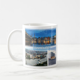 zDE021 HAMBURG Tysklant, Kaffemugg