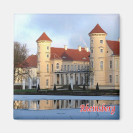 zDE033 RHEINSBERG CASTLE Tyskland - Fridge Magnet